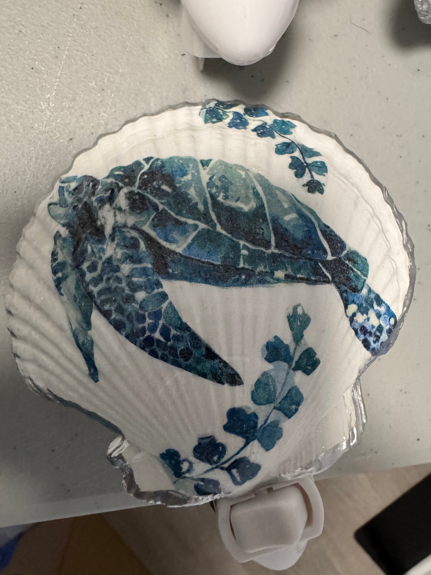 Nightlight - switch blue turtle