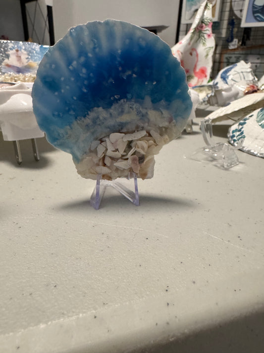 Small ocean resin shell